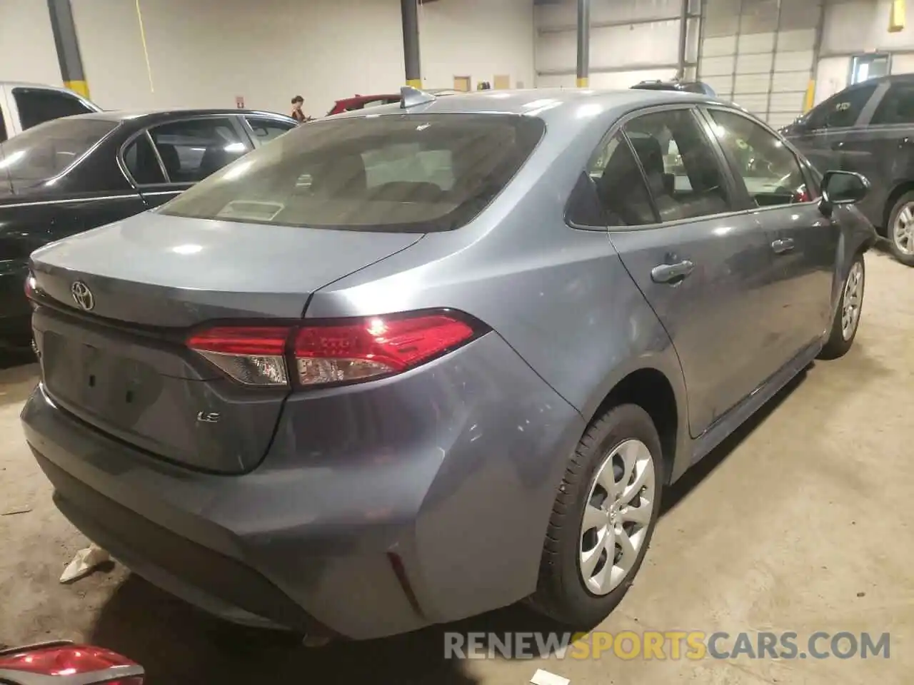 4 Photograph of a damaged car JTDEPRAEXLJ099294 TOYOTA COROLLA 2020