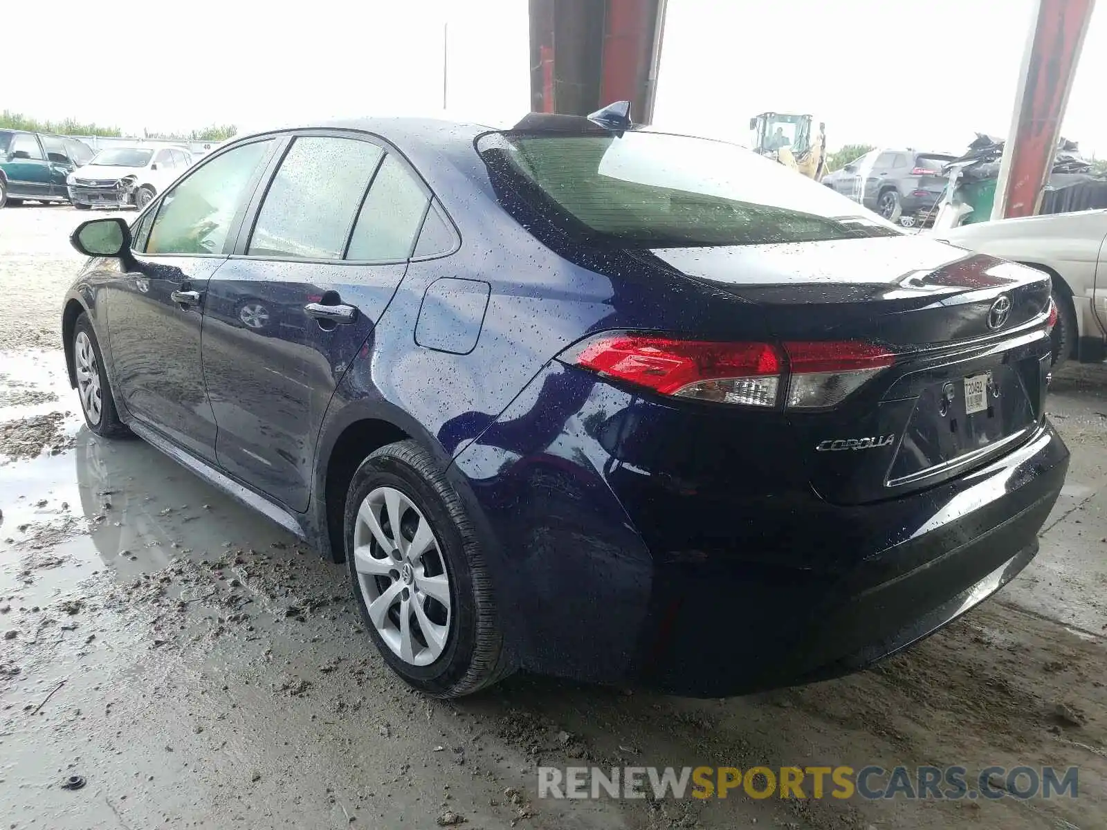 3 Photograph of a damaged car JTDEPRAEXLJ099828 TOYOTA COROLLA 2020