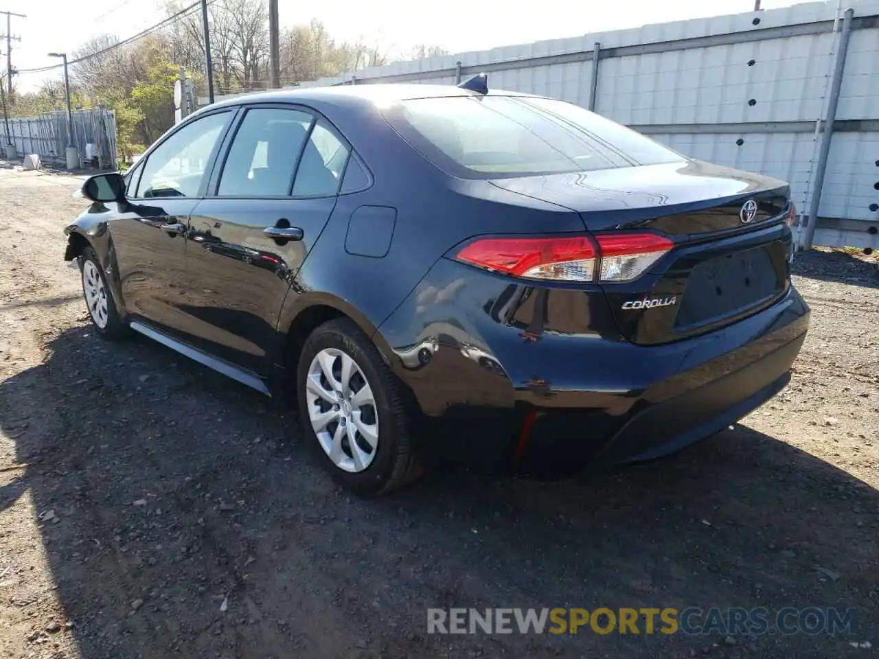 3 Photograph of a damaged car JTDEPRAEXLJ100718 TOYOTA COROLLA 2020