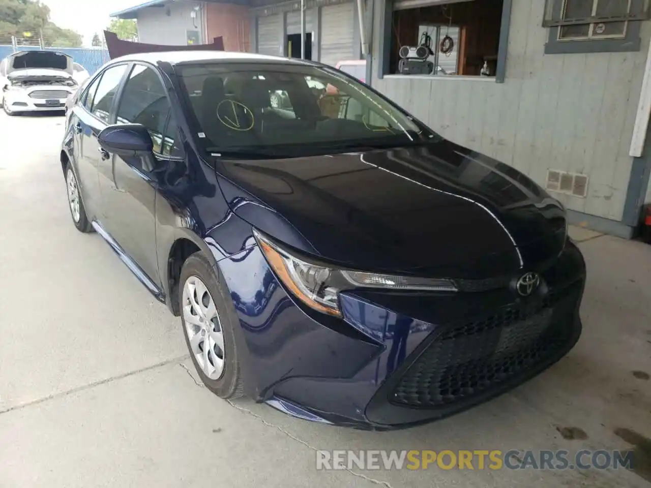 1 Photograph of a damaged car JTDEPRAEXLJ102162 TOYOTA COROLLA 2020