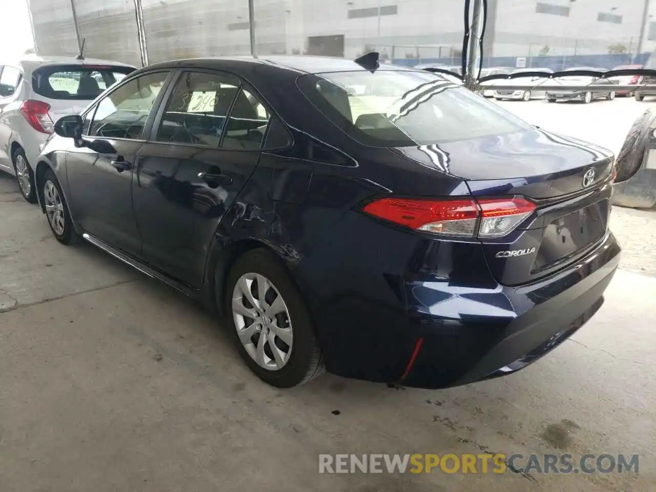 9 Photograph of a damaged car JTDEPRAEXLJ102162 TOYOTA COROLLA 2020