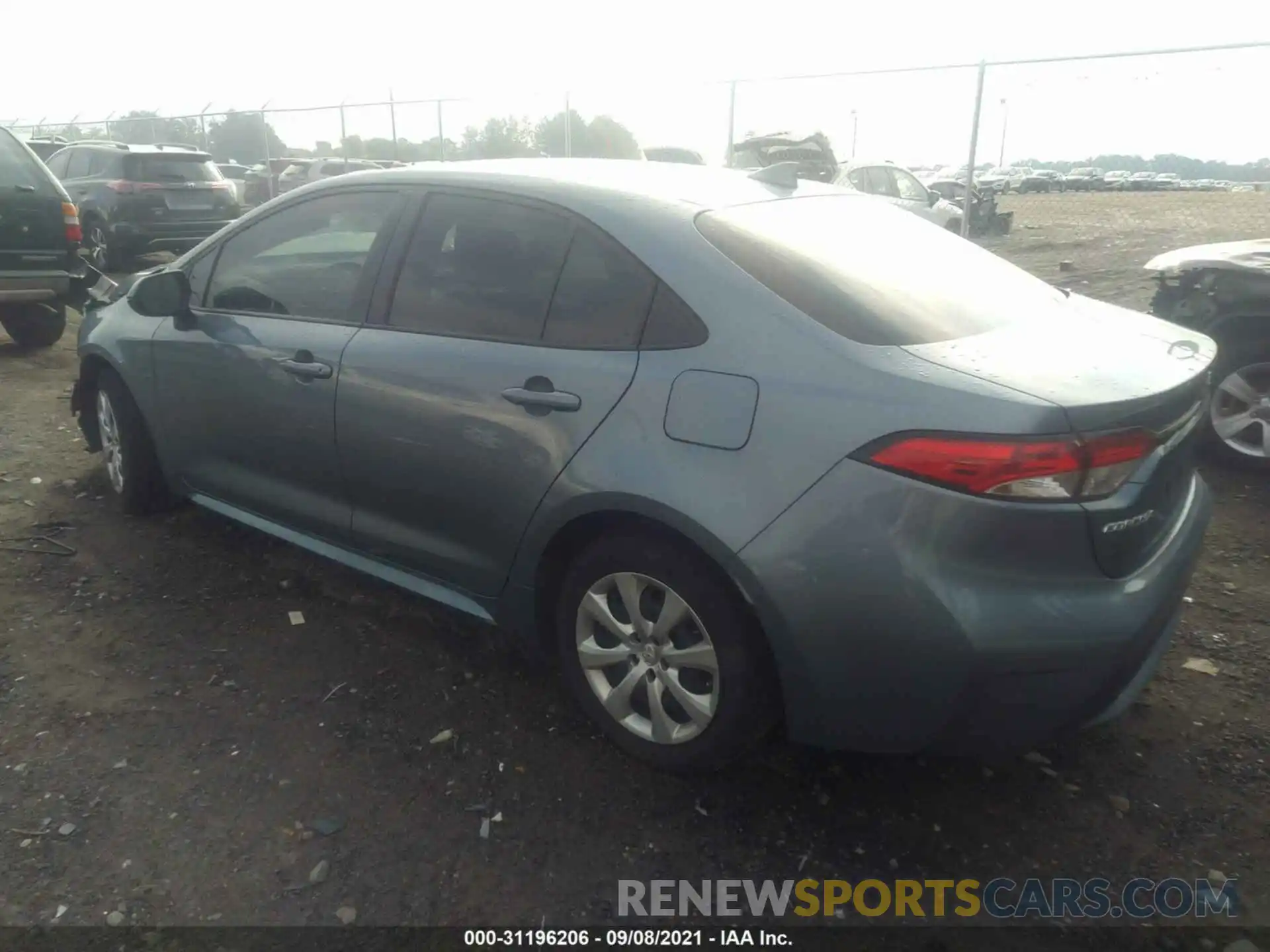 3 Photograph of a damaged car JTDEPRAEXLJ105224 TOYOTA COROLLA 2020