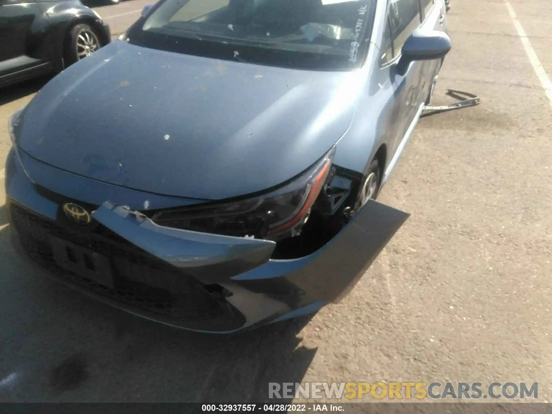 6 Photograph of a damaged car JTDEPRAEXLJ105384 TOYOTA COROLLA 2020