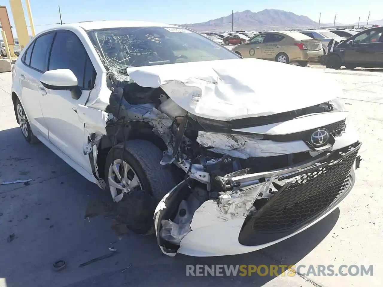 9 Photograph of a damaged car JTDEPRAEXLJ105417 TOYOTA COROLLA 2020