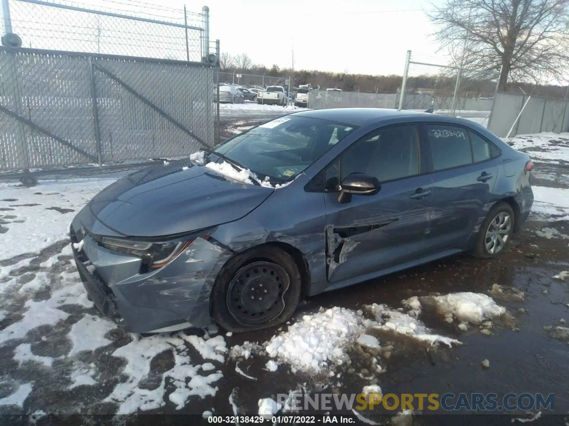 2 Photograph of a damaged car JTDEPRAEXLJ105790 TOYOTA COROLLA 2020