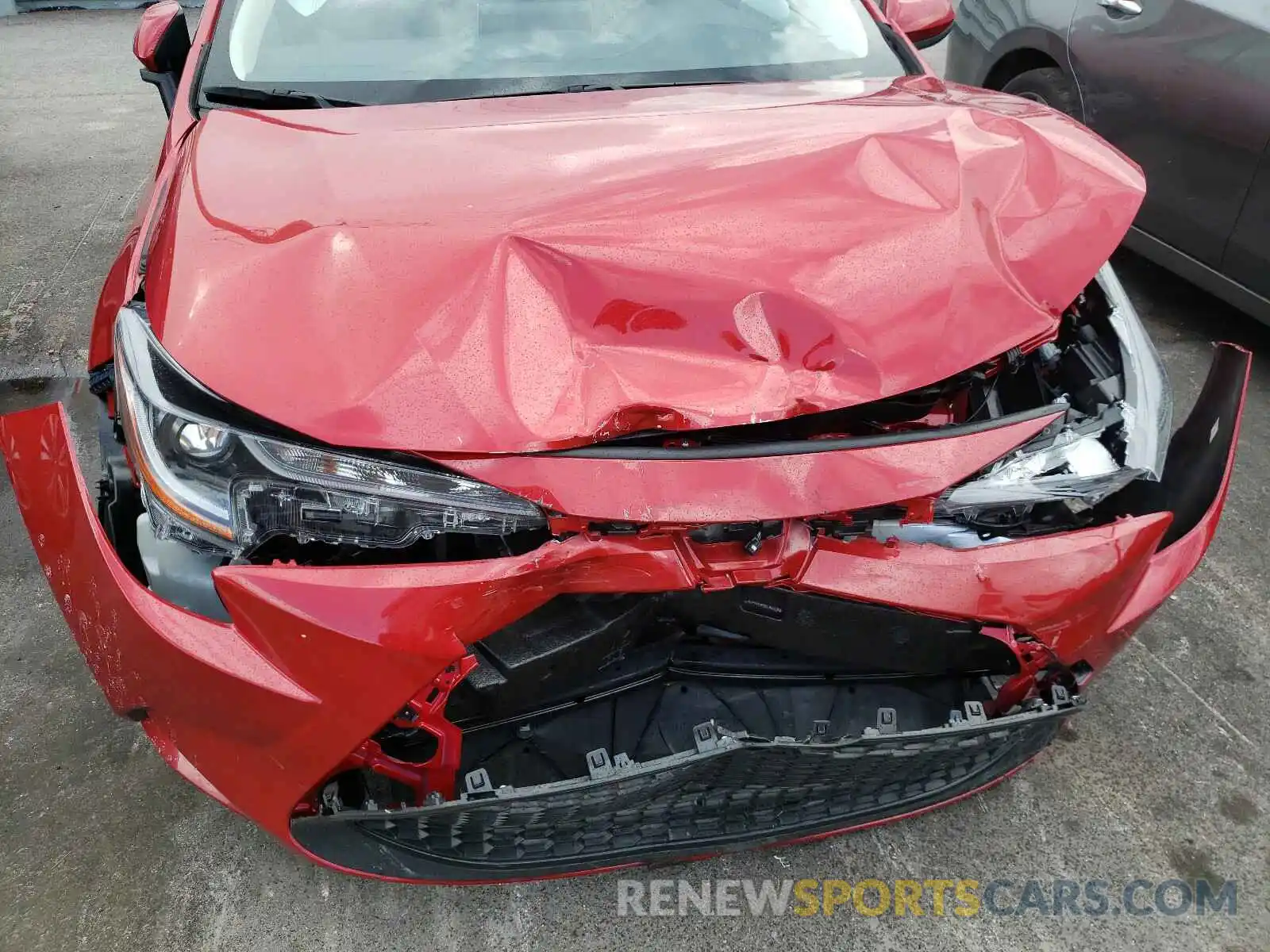 9 Photograph of a damaged car JTDEPRAEXLJ106227 TOYOTA COROLLA 2020