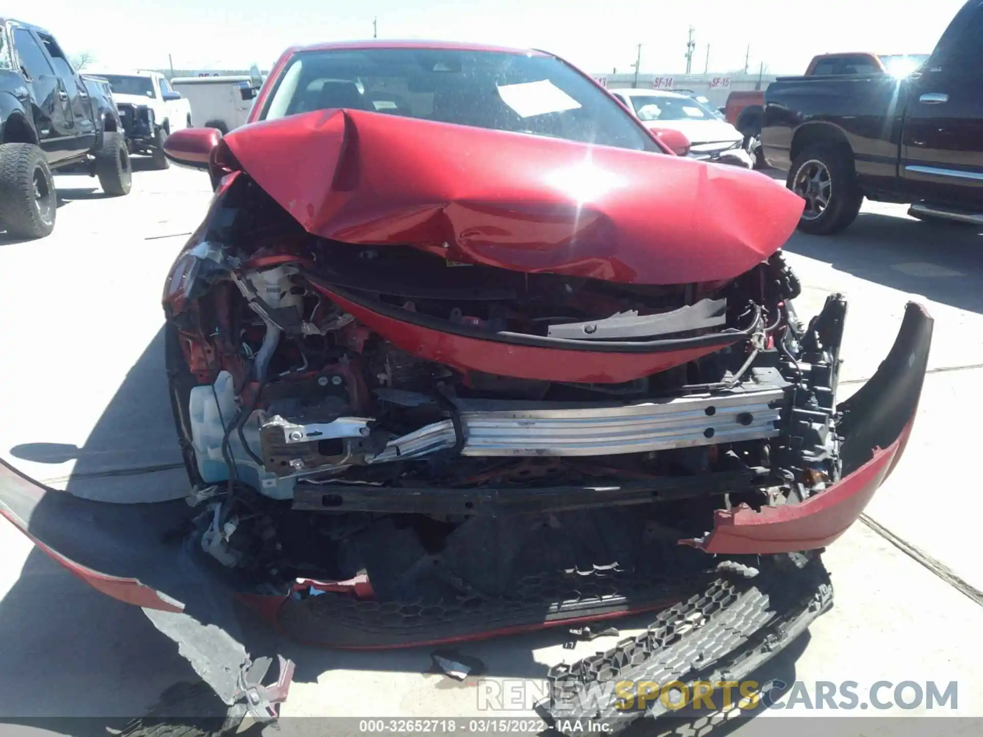 6 Photograph of a damaged car JTDEPRAEXLJ106776 TOYOTA COROLLA 2020