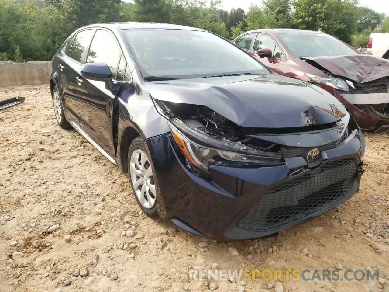 9 Photograph of a damaged car JTDEPRAEXLJ108303 TOYOTA COROLLA 2020