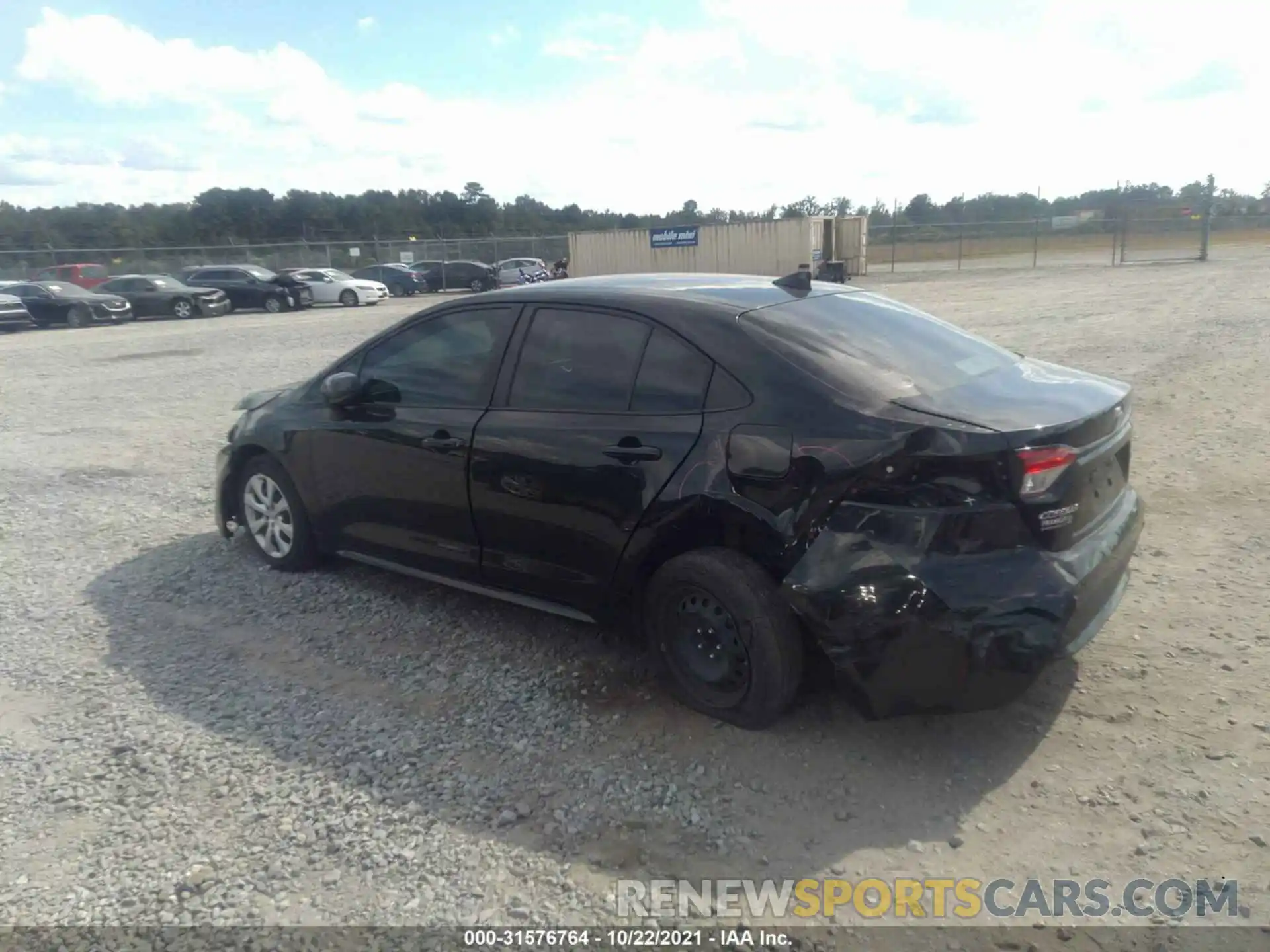 3 Photograph of a damaged car JTDEPRAEXLJ108625 TOYOTA COROLLA 2020