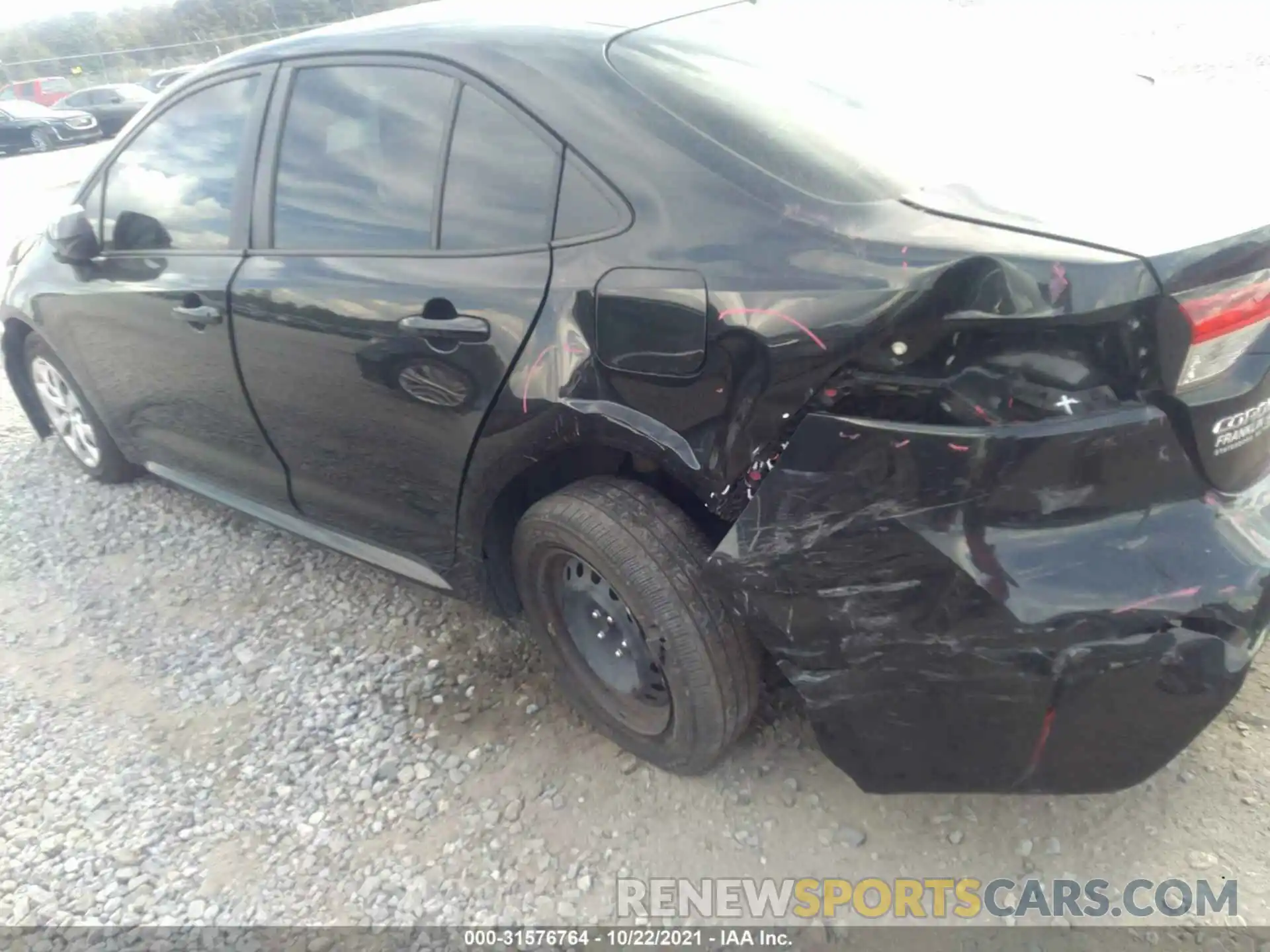 6 Photograph of a damaged car JTDEPRAEXLJ108625 TOYOTA COROLLA 2020