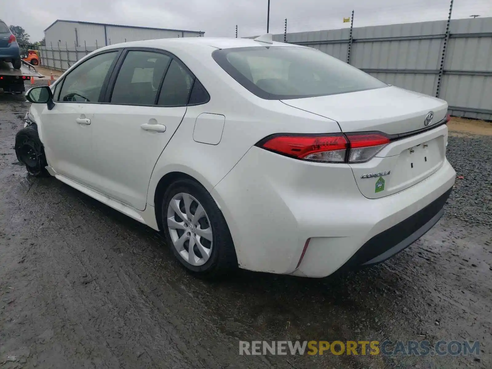 3 Photograph of a damaged car JTDEPRAEXLJ108902 TOYOTA COROLLA 2020