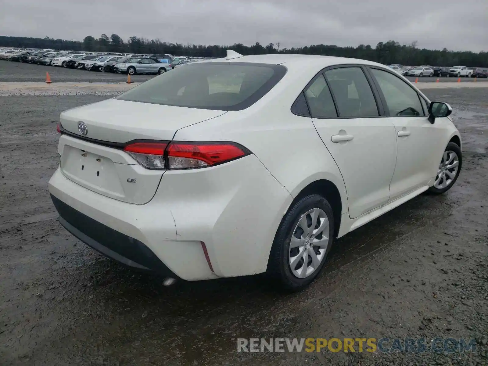 4 Photograph of a damaged car JTDEPRAEXLJ108902 TOYOTA COROLLA 2020