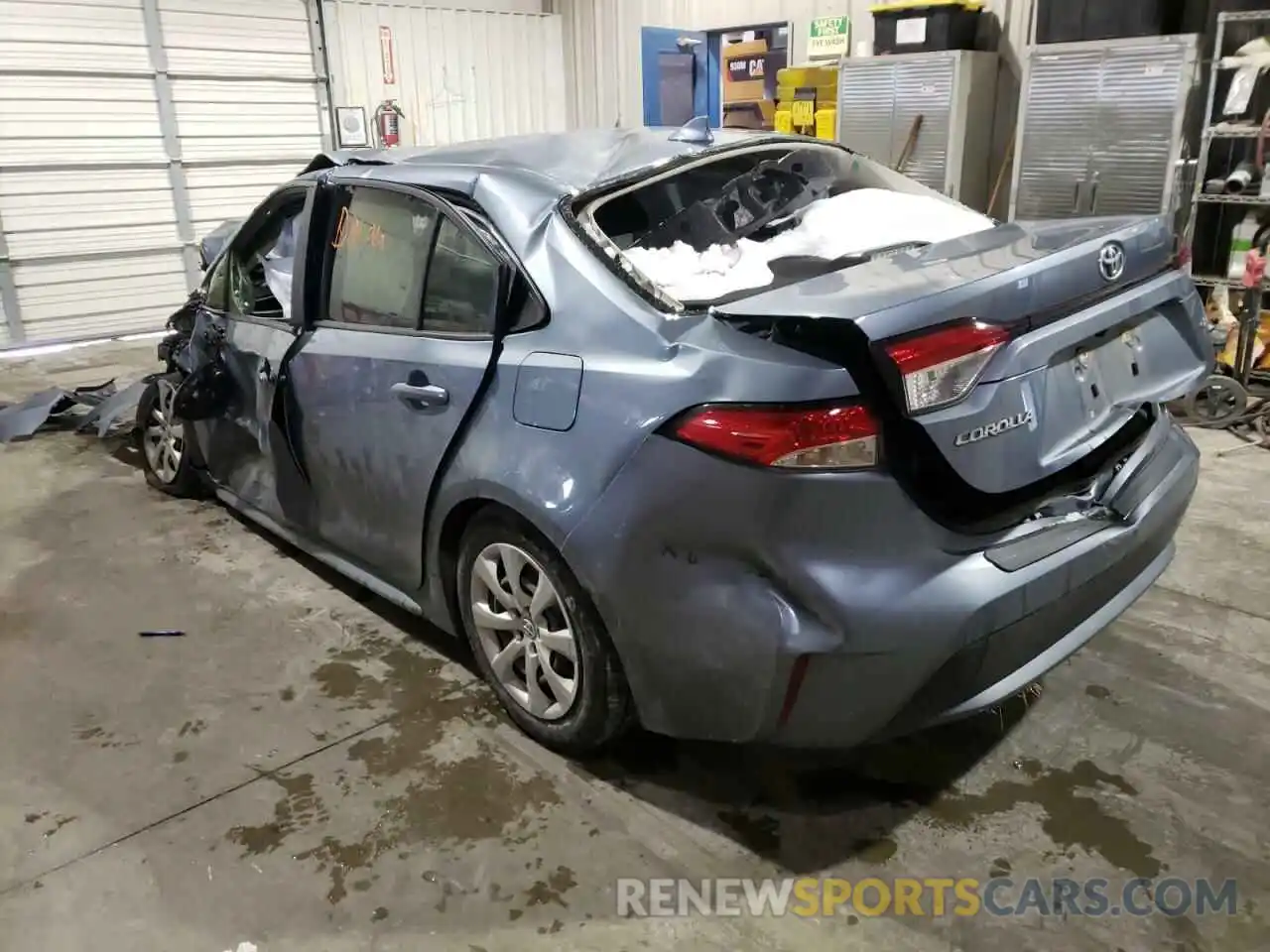 3 Photograph of a damaged car JTDEPRAEXLJ109208 TOYOTA COROLLA 2020