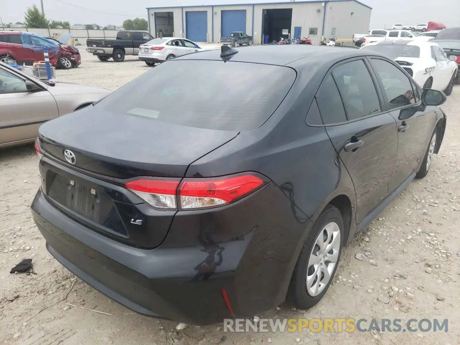 4 Photograph of a damaged car JTDEPRAEXLJ109449 TOYOTA COROLLA 2020