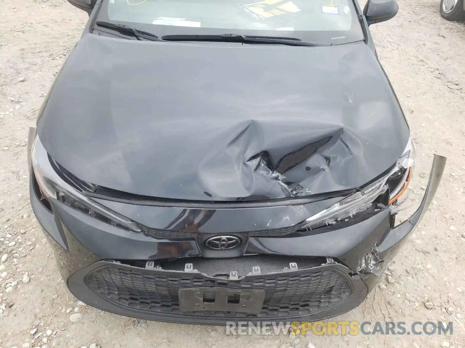 7 Photograph of a damaged car JTDEPRAEXLJ109449 TOYOTA COROLLA 2020