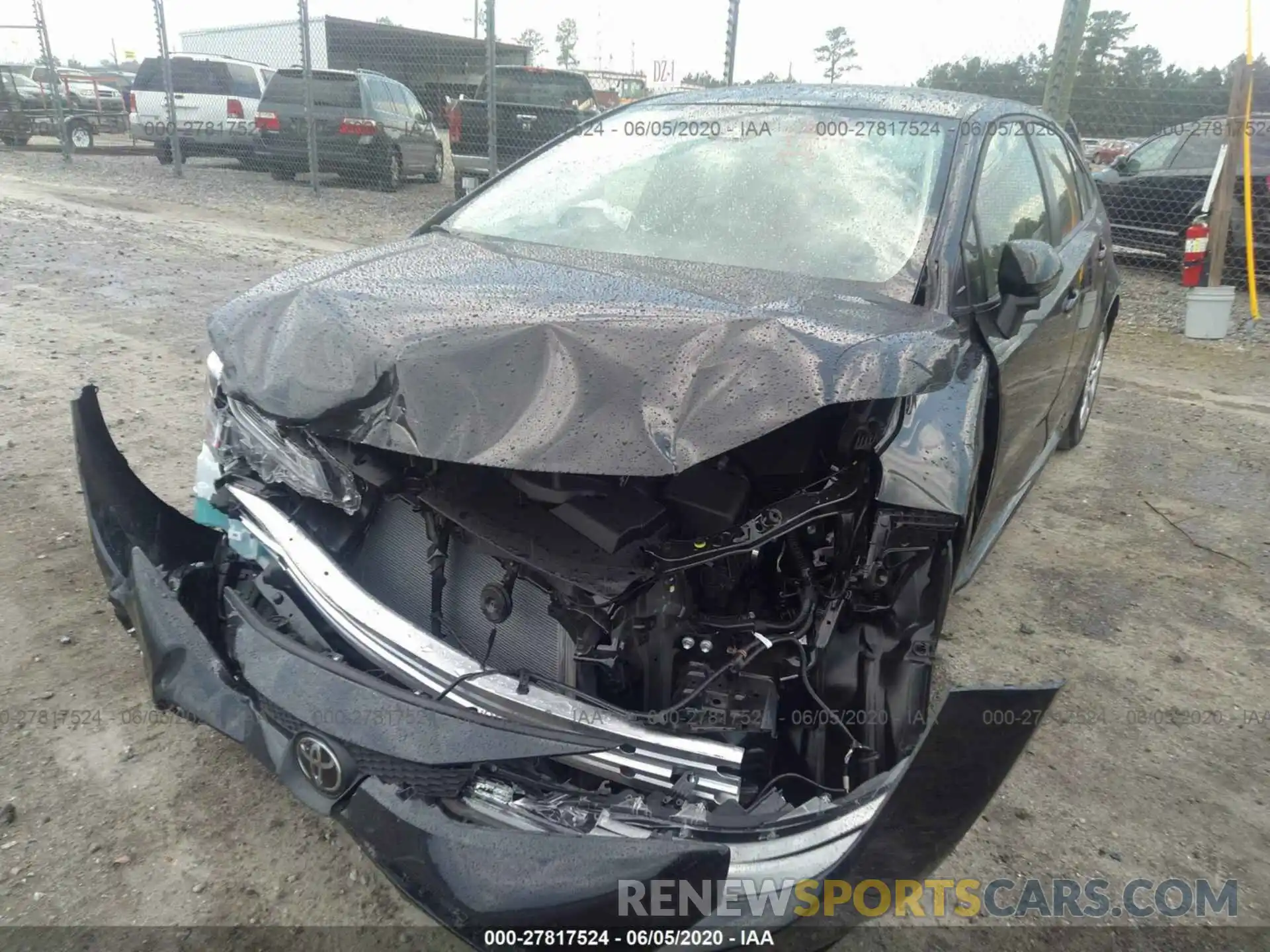 6 Photograph of a damaged car JTDEPRAEXLJ109600 TOYOTA COROLLA 2020