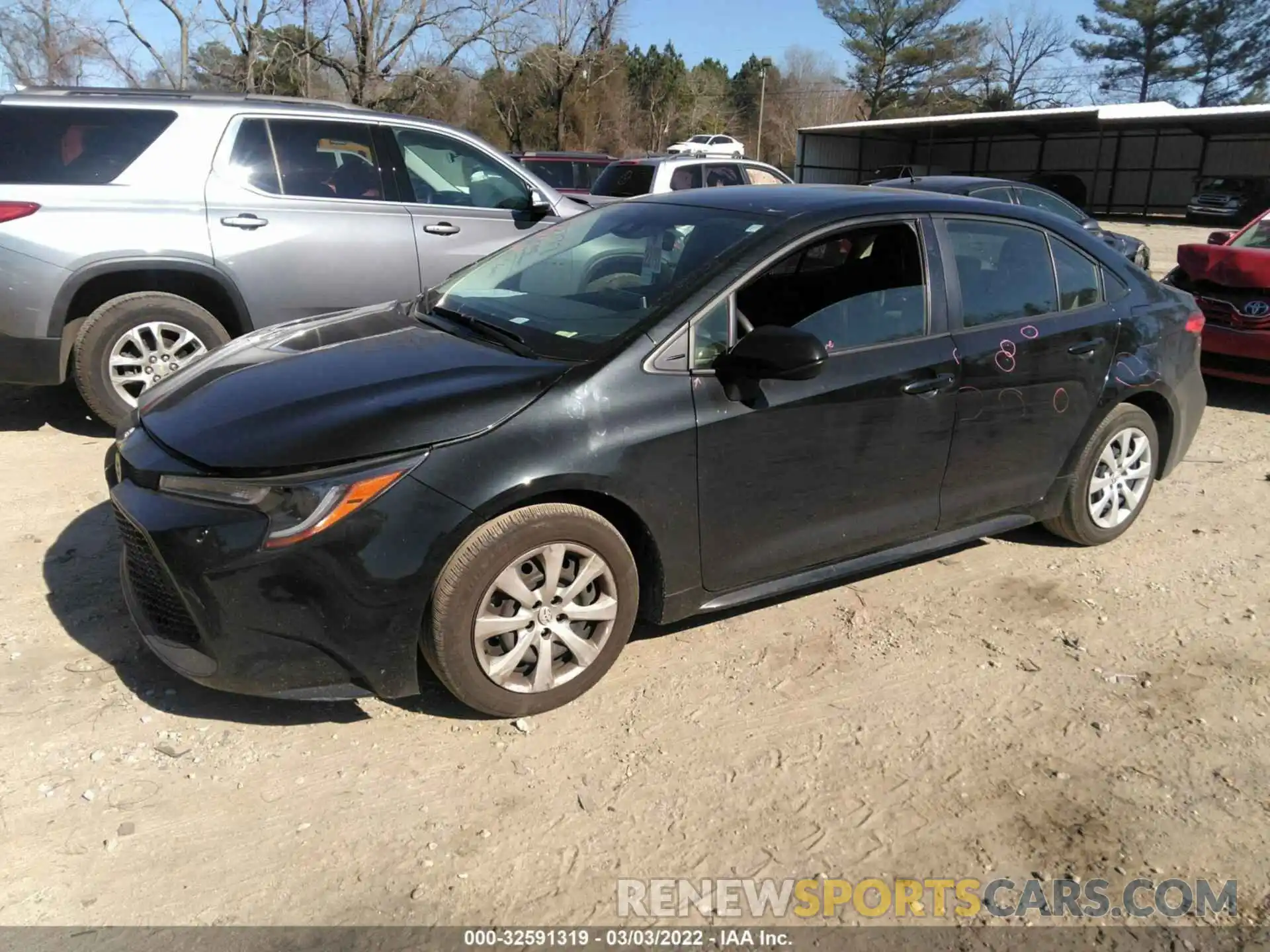 2 Photograph of a damaged car JTDEPRAEXLJ110004 TOYOTA COROLLA 2020