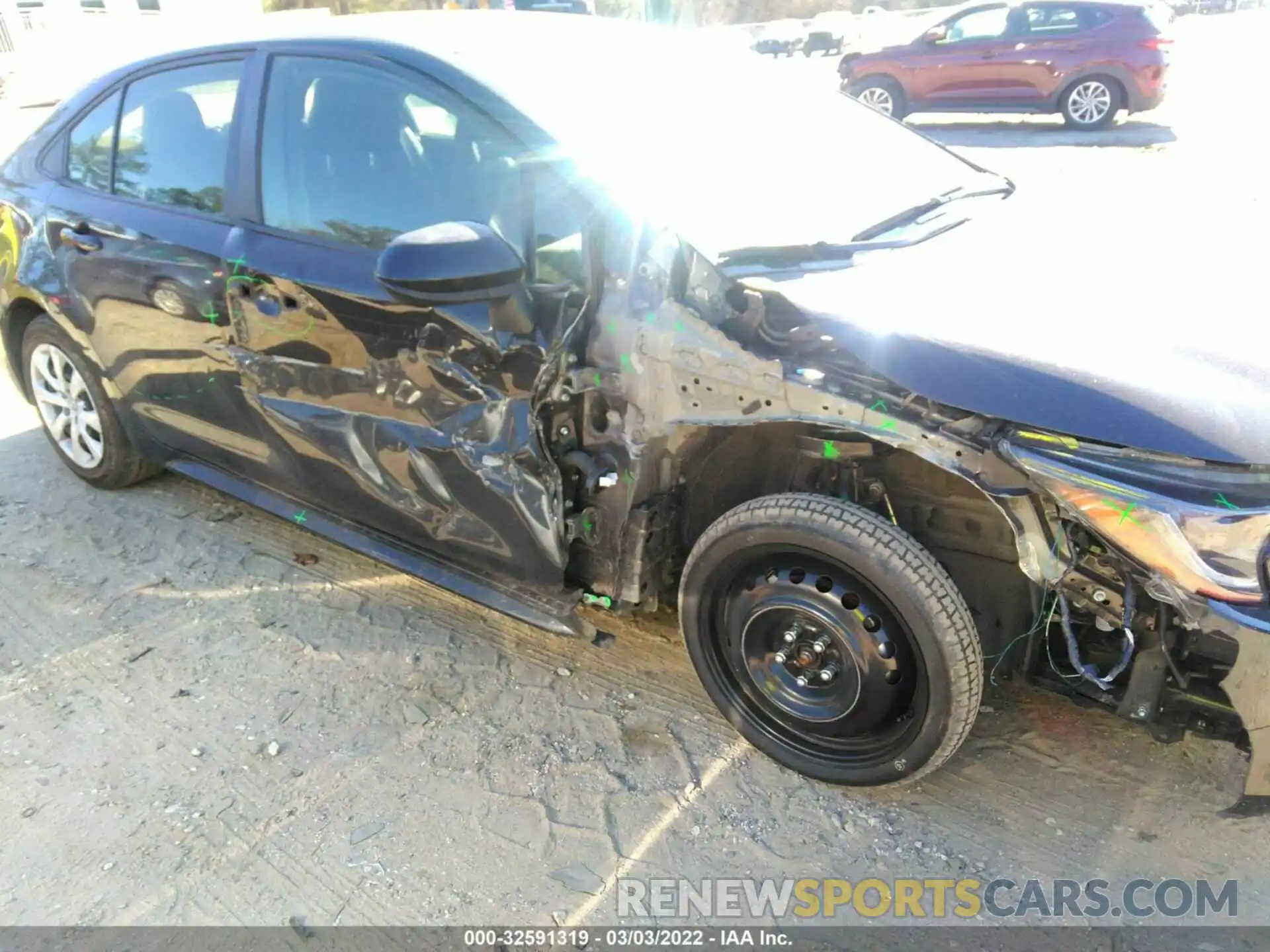 6 Photograph of a damaged car JTDEPRAEXLJ110004 TOYOTA COROLLA 2020