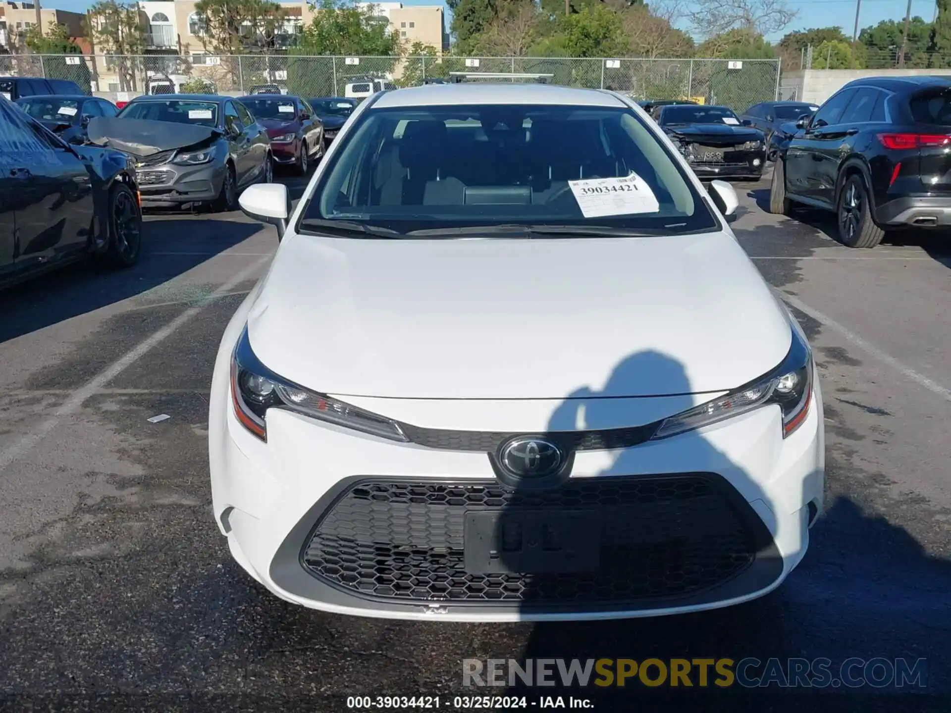 12 Photograph of a damaged car JTDEPRAEXLJ111234 TOYOTA COROLLA 2020