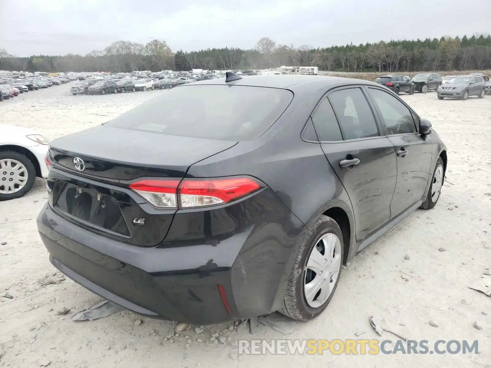 4 Photograph of a damaged car JTDEPRAEXLJ111721 TOYOTA COROLLA 2020