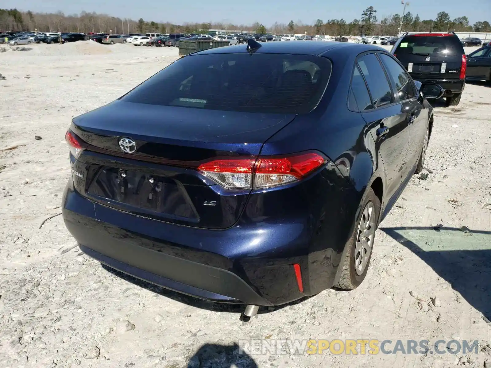 4 Photograph of a damaged car JTDEPRAEXLJ112478 TOYOTA COROLLA 2020