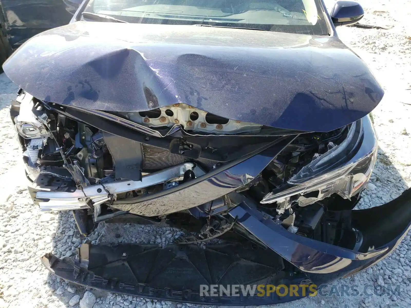 7 Photograph of a damaged car JTDEPRAEXLJ112478 TOYOTA COROLLA 2020