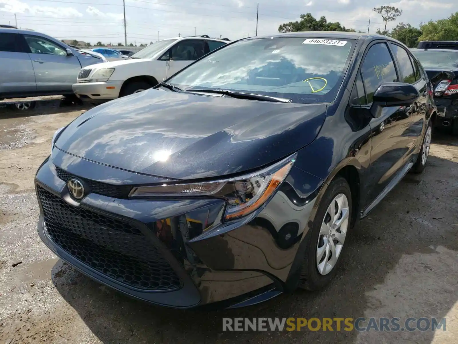 2 Photograph of a damaged car JTDEPRAEXLJ114635 TOYOTA COROLLA 2020