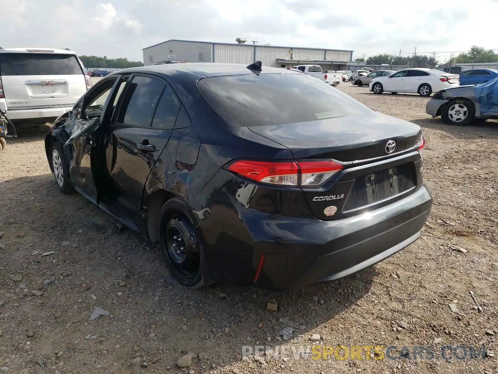 3 Photograph of a damaged car JTDEPRAEXLJ116644 TOYOTA COROLLA 2020