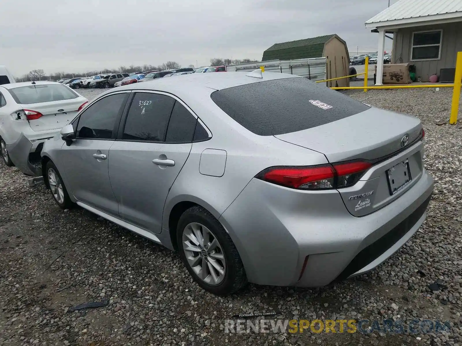 3 Photograph of a damaged car JTDFPRAE0LJ014368 TOYOTA COROLLA 2020