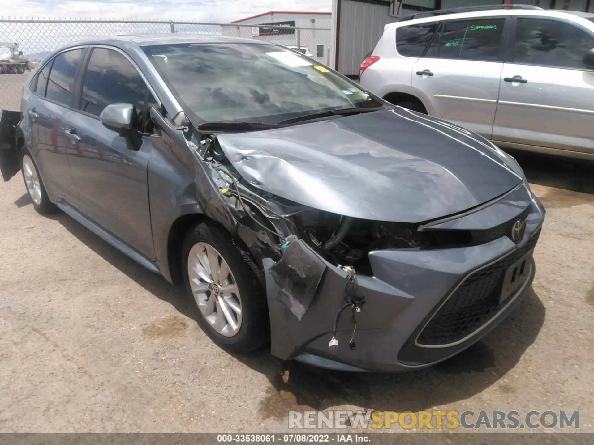 6 Photograph of a damaged car JTDFPRAE1LJ002827 TOYOTA COROLLA 2020