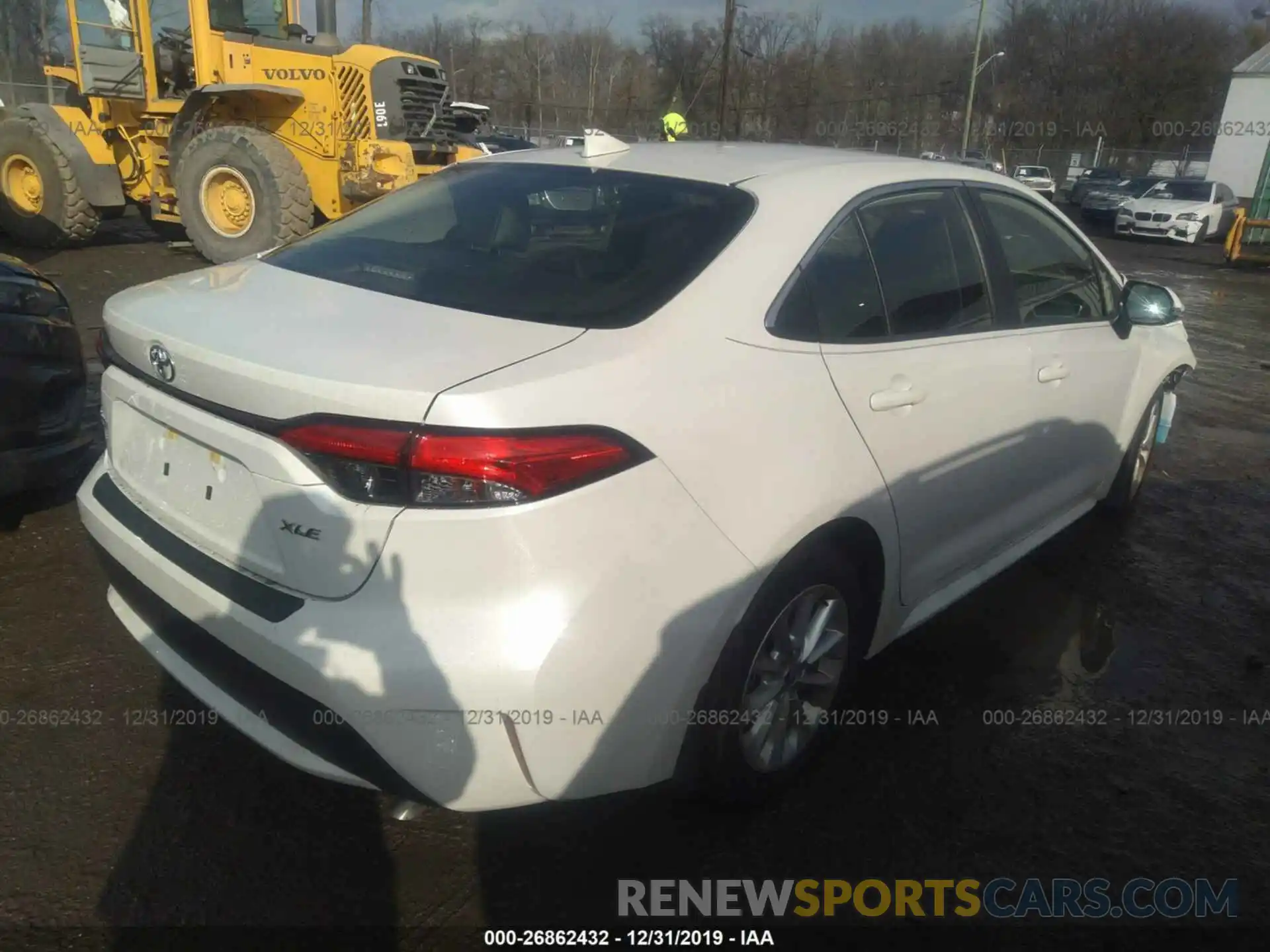 4 Photograph of a damaged car JTDFPRAE1LJ003900 TOYOTA COROLLA 2020