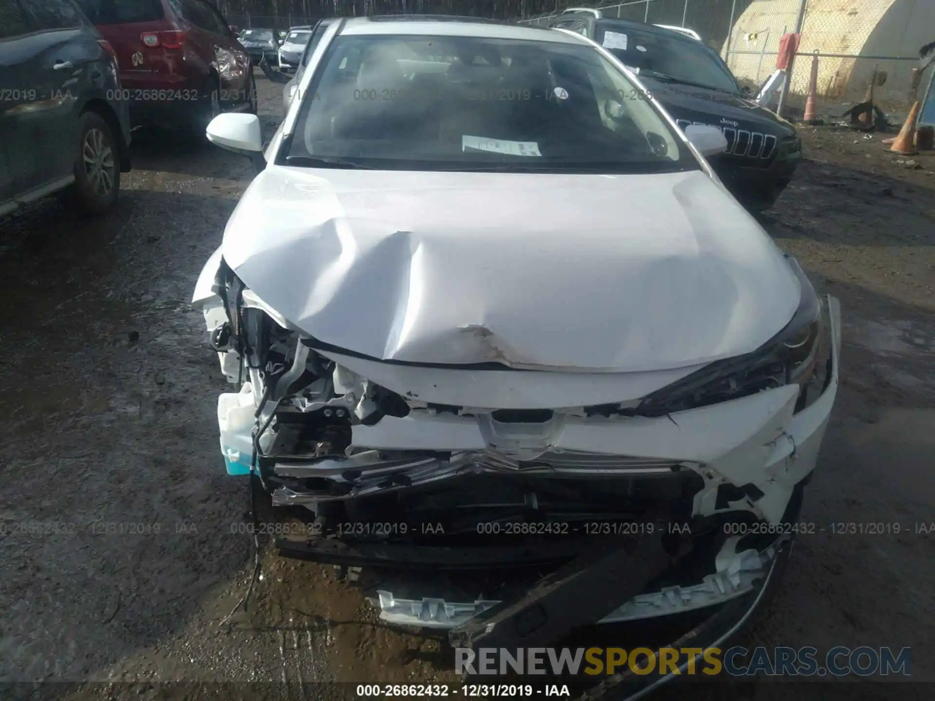 6 Photograph of a damaged car JTDFPRAE1LJ003900 TOYOTA COROLLA 2020