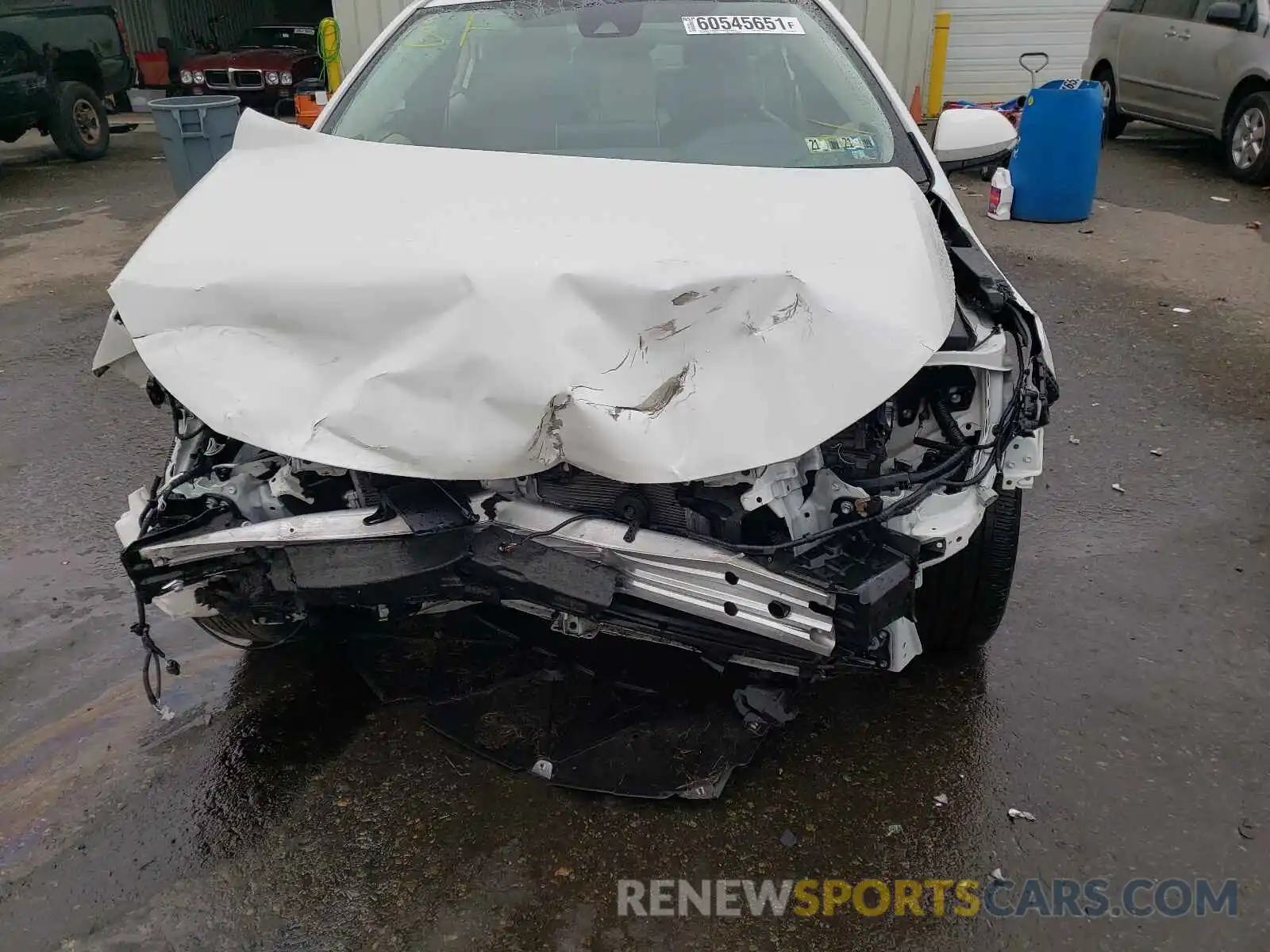 9 Photograph of a damaged car JTDFPRAE1LJ048125 TOYOTA COROLLA 2020