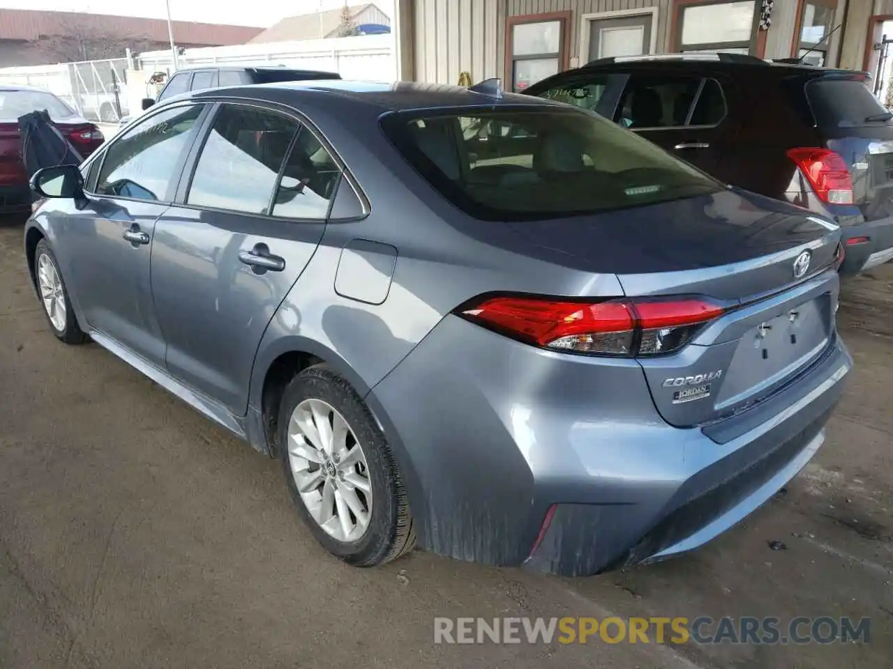 3 Photograph of a damaged car JTDFPRAE1LJ069766 TOYOTA COROLLA 2020