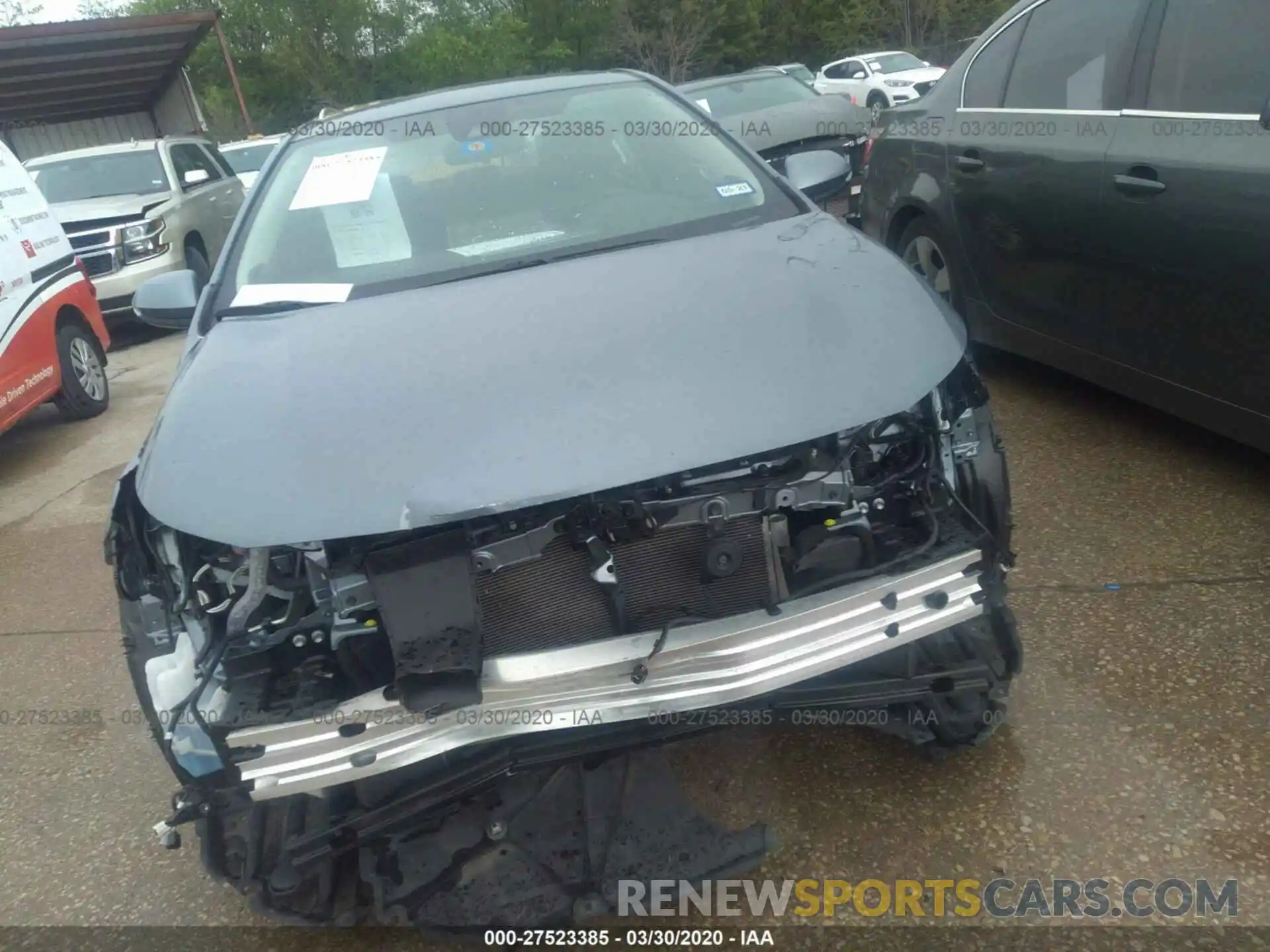 6 Photograph of a damaged car JTDFPRAE2LJ010340 TOYOTA COROLLA 2020