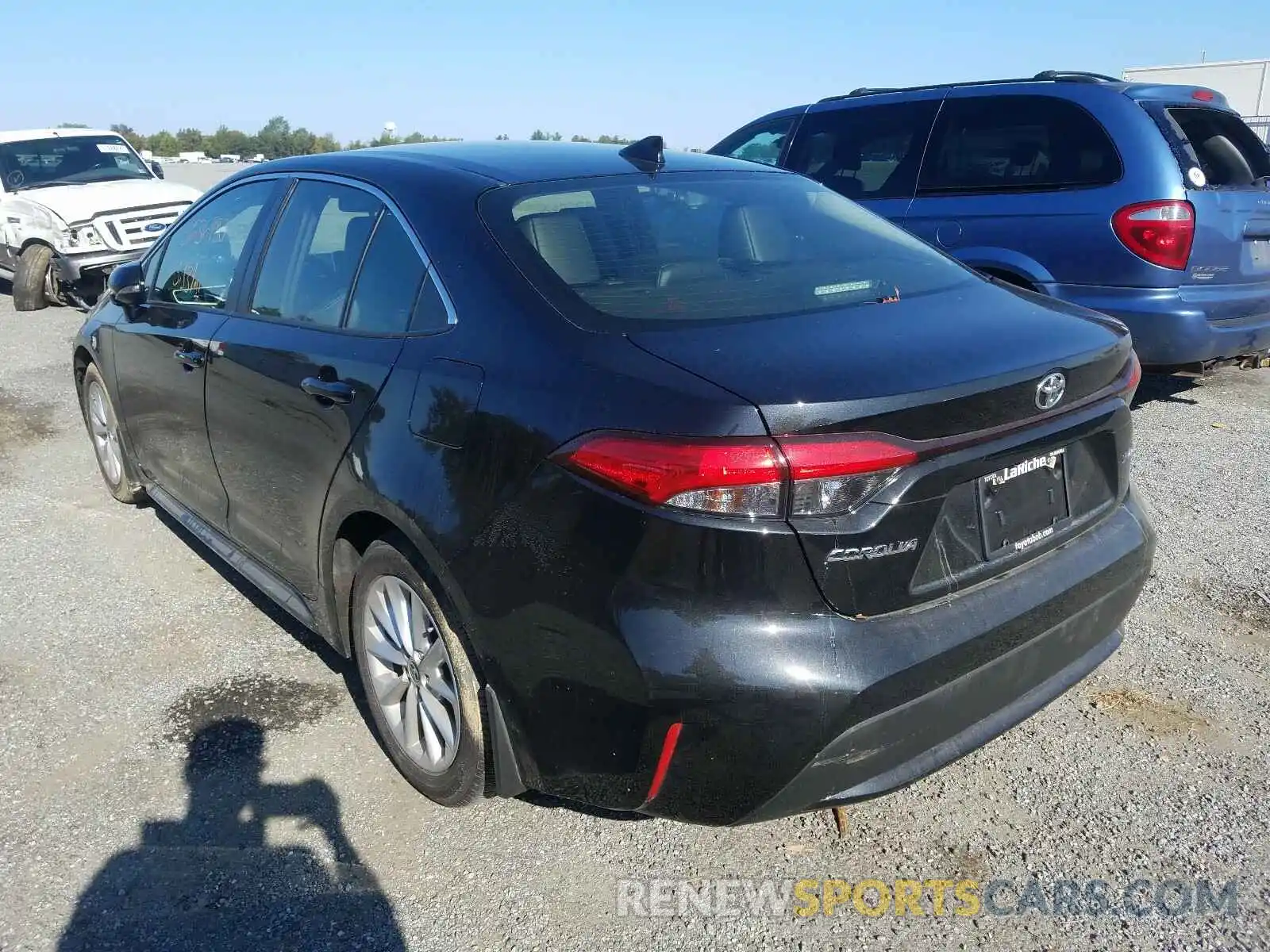 3 Photograph of a damaged car JTDFPRAE3LJ005938 TOYOTA COROLLA 2020