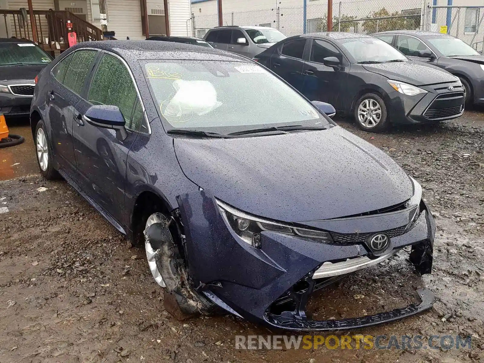 1 Photograph of a damaged car JTDFPRAE3LJ012324 TOYOTA COROLLA 2020