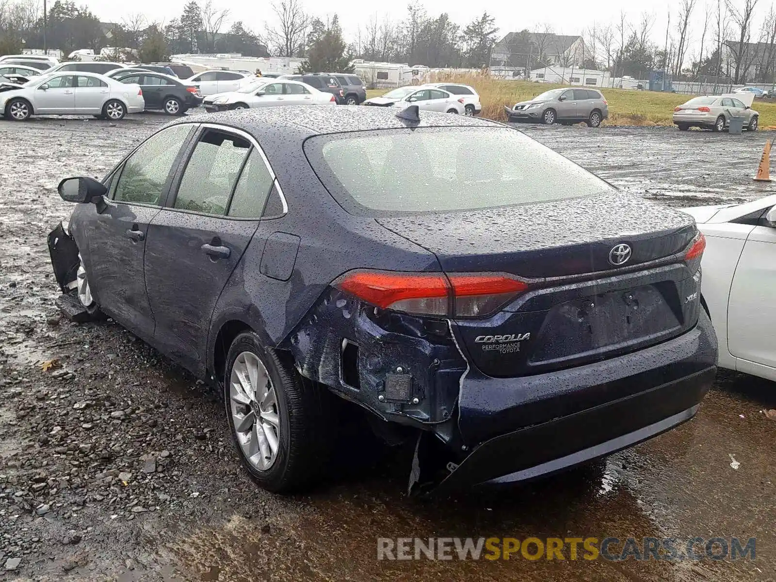 3 Photograph of a damaged car JTDFPRAE3LJ012324 TOYOTA COROLLA 2020