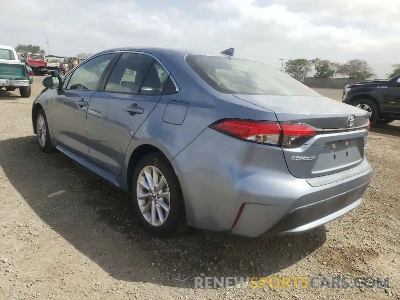 3 Photograph of a damaged car JTDFPRAE3LJ076928 TOYOTA COROLLA 2020