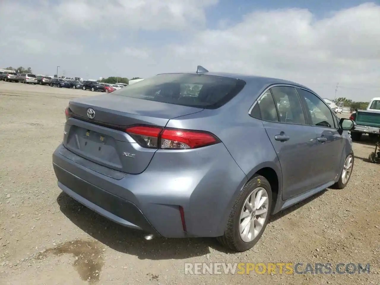 4 Photograph of a damaged car JTDFPRAE3LJ076928 TOYOTA COROLLA 2020