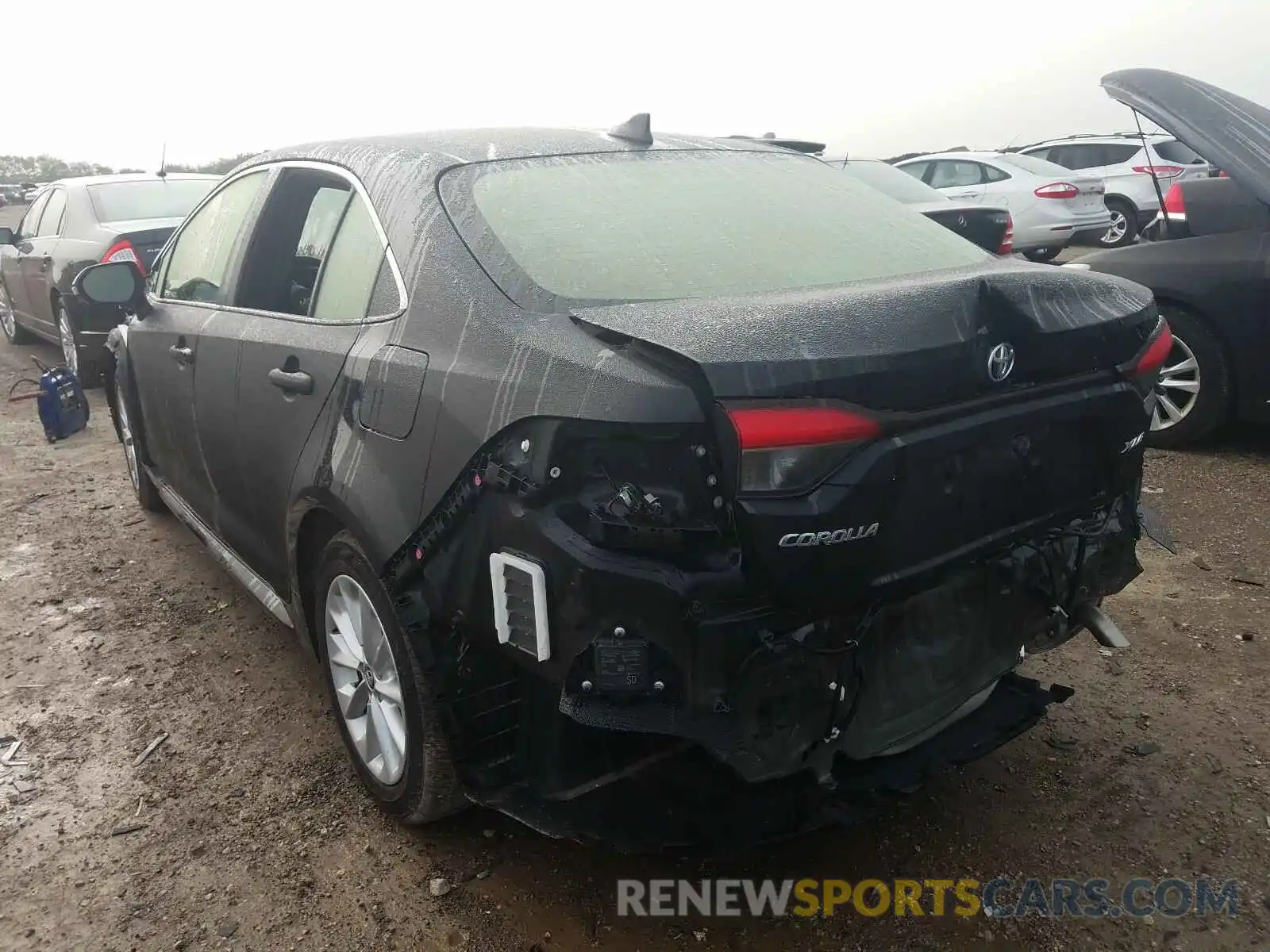 3 Photograph of a damaged car JTDFPRAE3LJ078582 TOYOTA COROLLA 2020