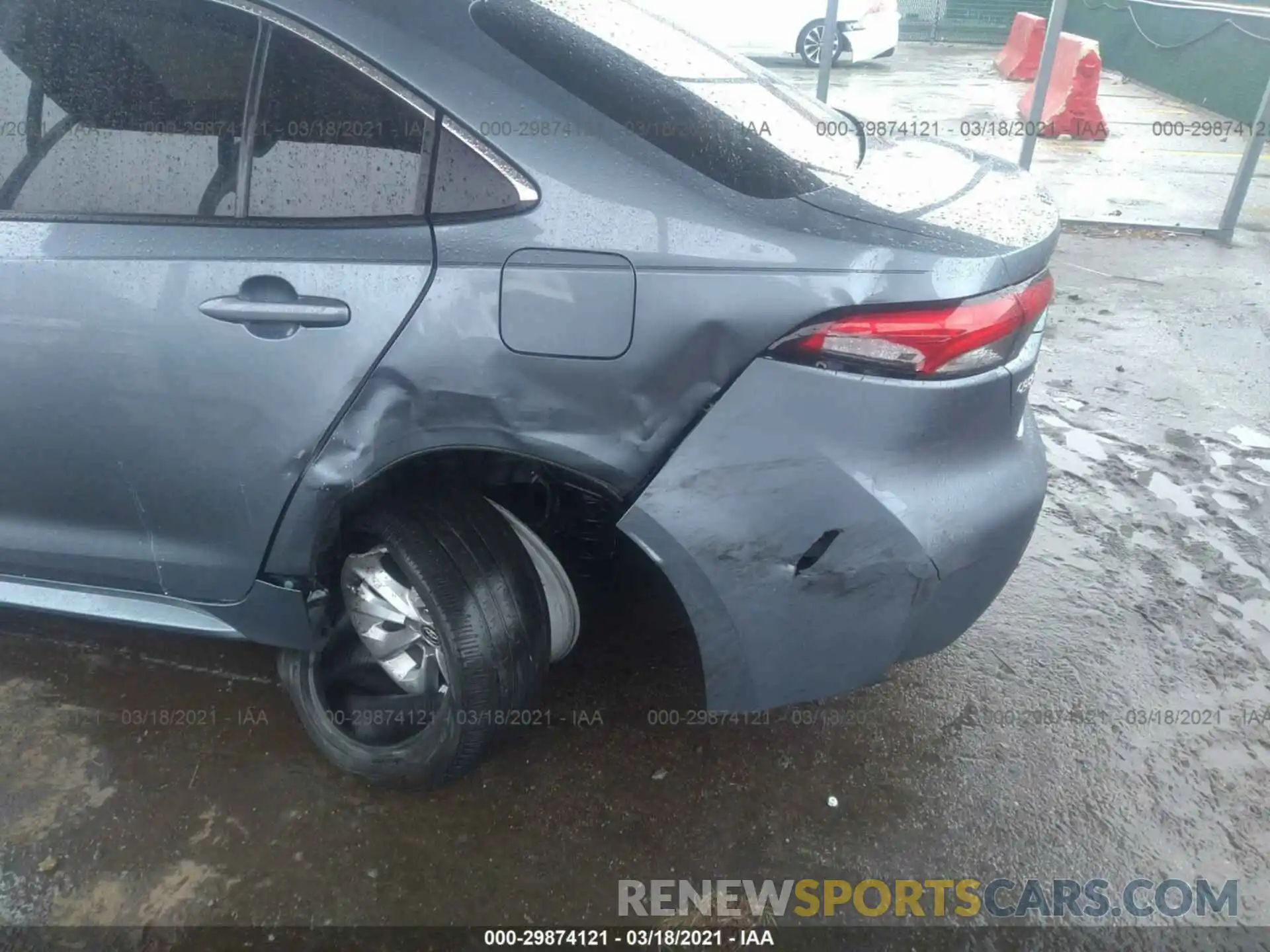 6 Photograph of a damaged car JTDFPRAE4LJ013126 TOYOTA COROLLA 2020