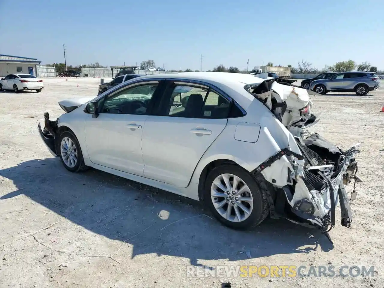 2 Photograph of a damaged car JTDFPRAE5LJ004421 TOYOTA COROLLA 2020