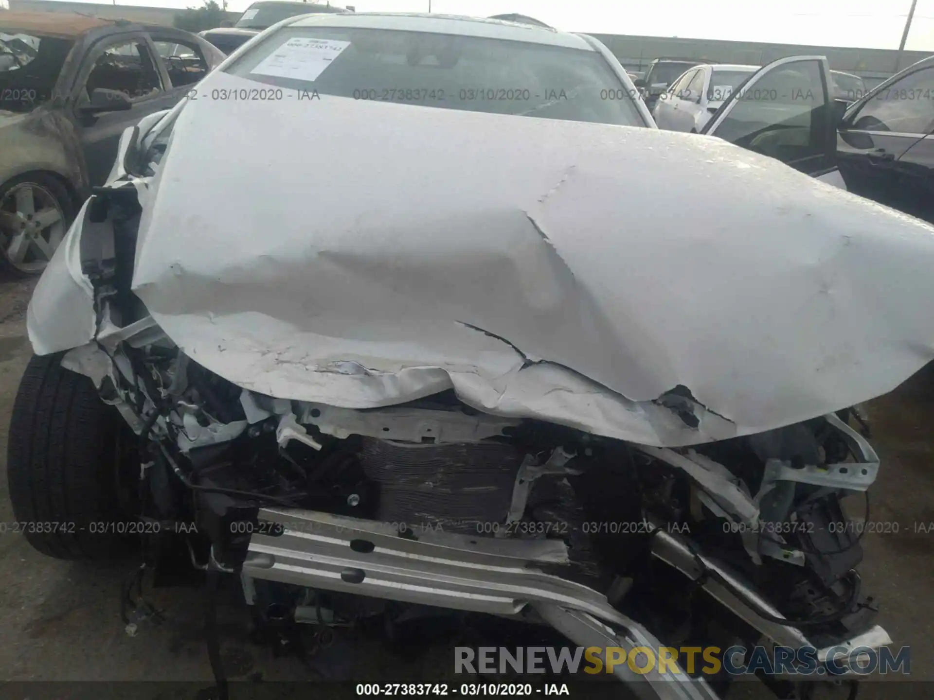 6 Photograph of a damaged car JTDFPRAE5LJ013331 TOYOTA COROLLA 2020