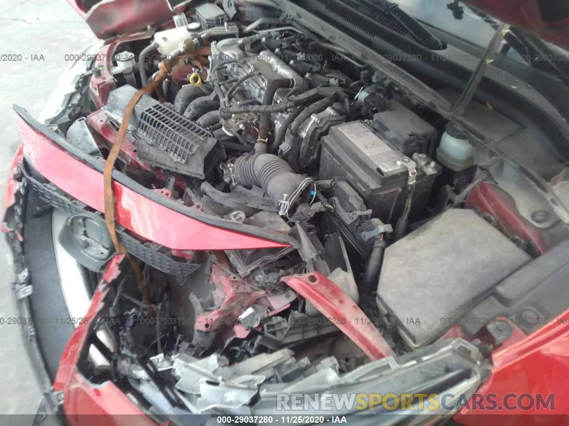 10 Photograph of a damaged car JTDFPRAE6L1015069 TOYOTA COROLLA 2020