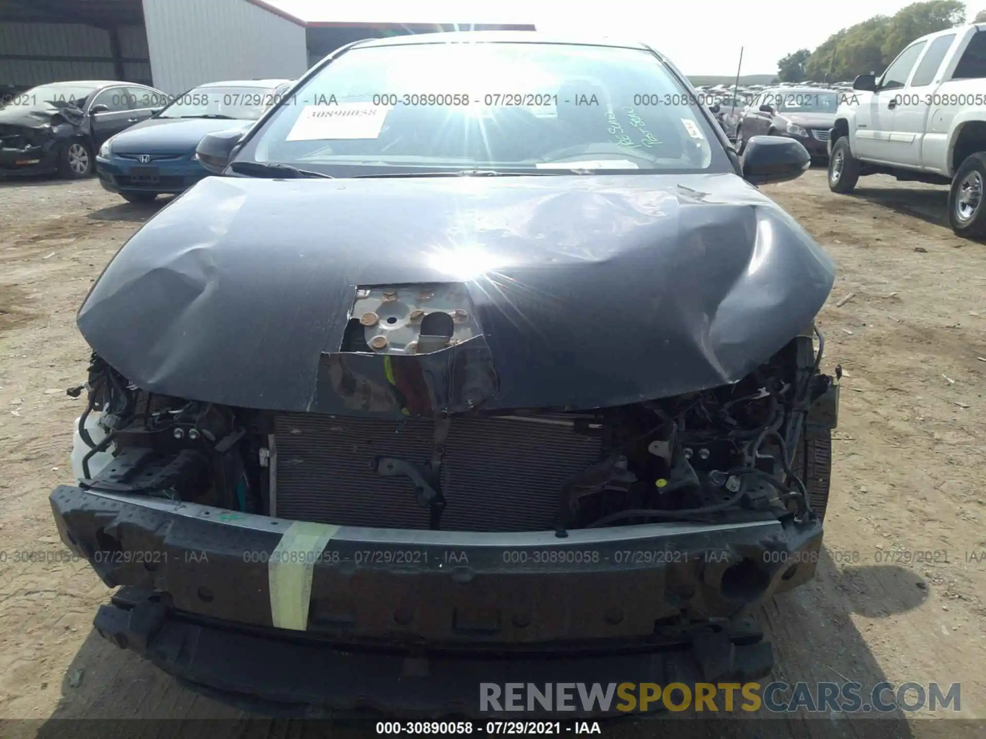 6 Photograph of a damaged car JTDFPRAE6LJ014892 TOYOTA COROLLA 2020