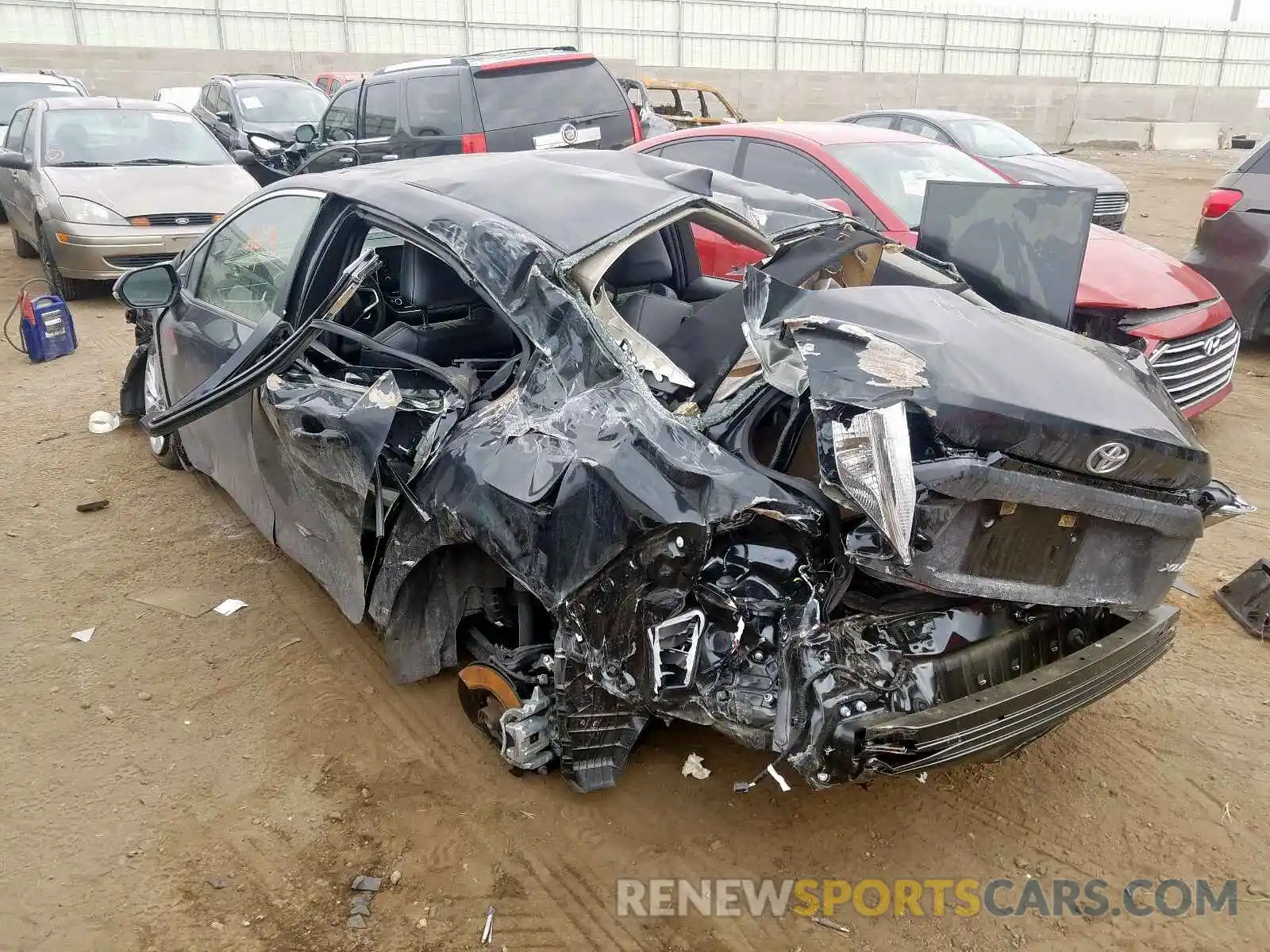 3 Photograph of a damaged car JTDFPRAE6LJ022586 TOYOTA COROLLA 2020