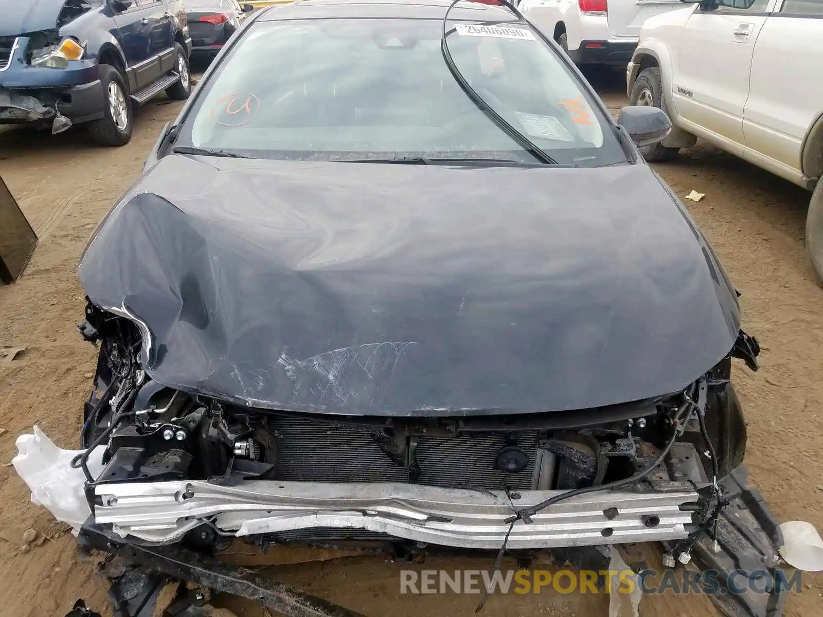 7 Photograph of a damaged car JTDFPRAE6LJ022586 TOYOTA COROLLA 2020