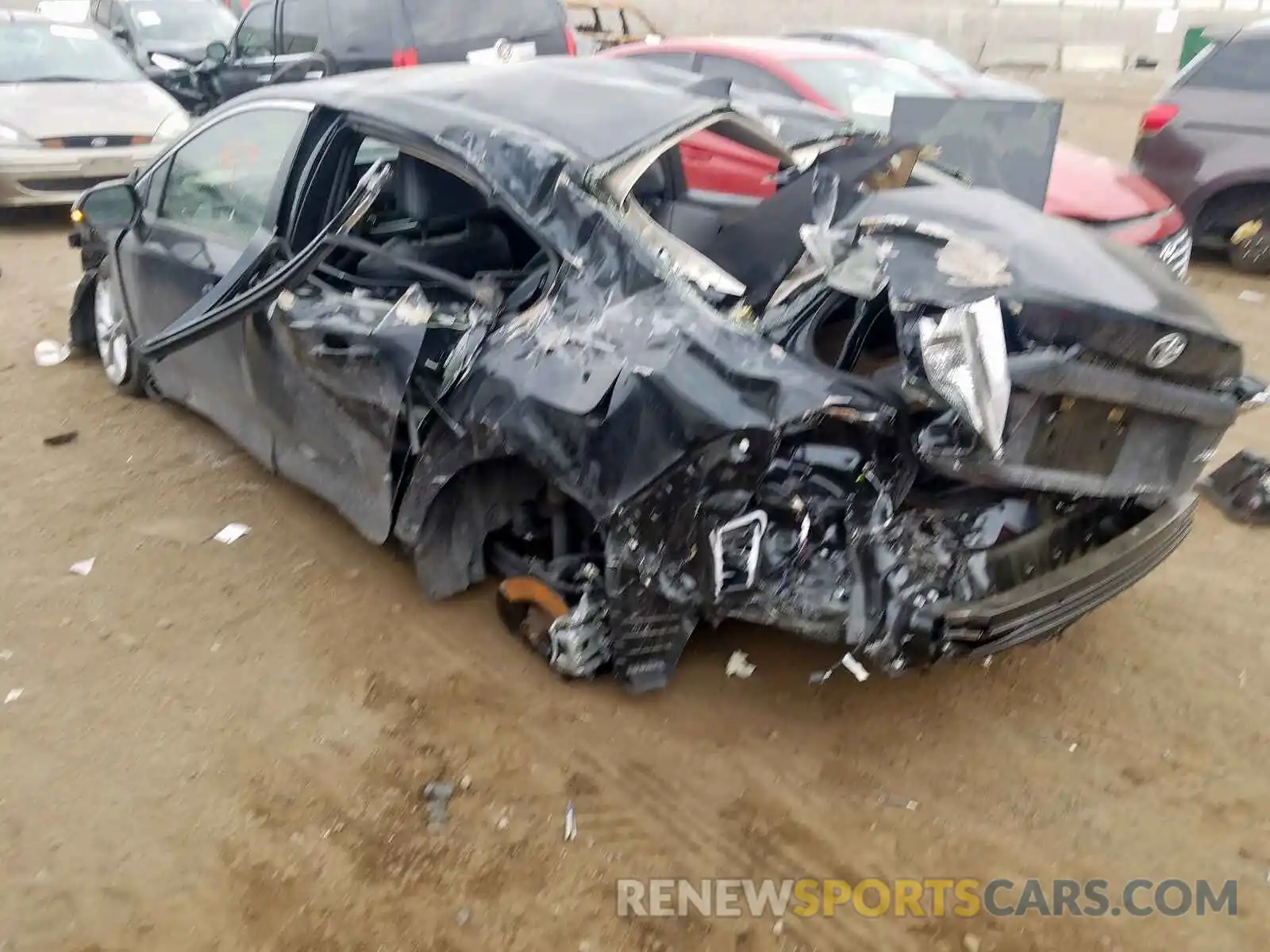 9 Photograph of a damaged car JTDFPRAE6LJ022586 TOYOTA COROLLA 2020