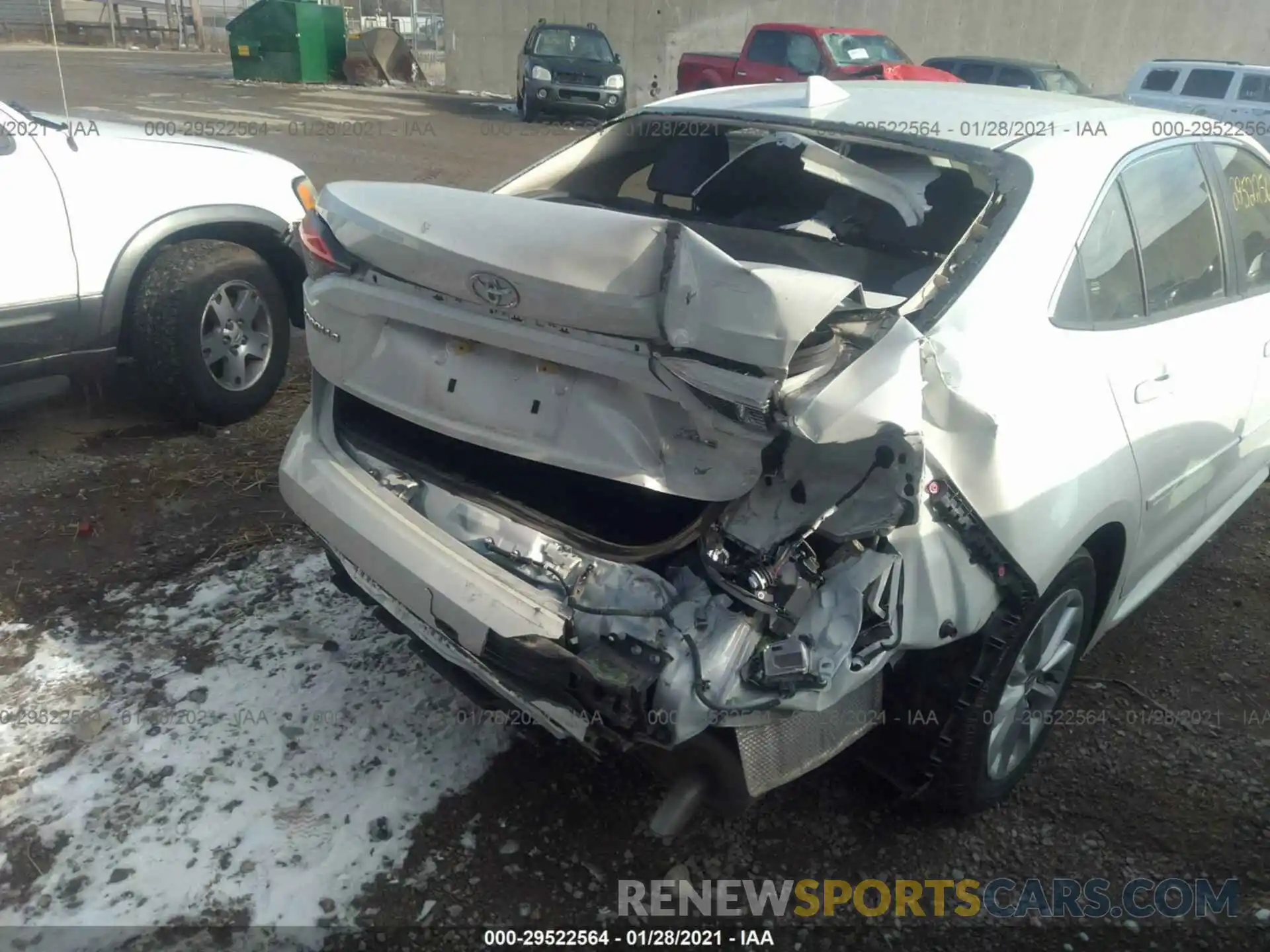 6 Photograph of a damaged car JTDFPRAE6LJ061100 TOYOTA COROLLA 2020